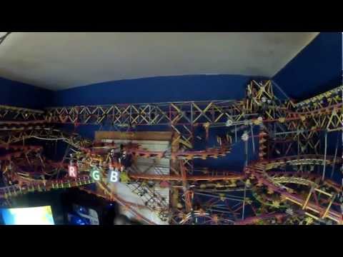 Guy Turns His Room Into A Giant K'Nex Machine